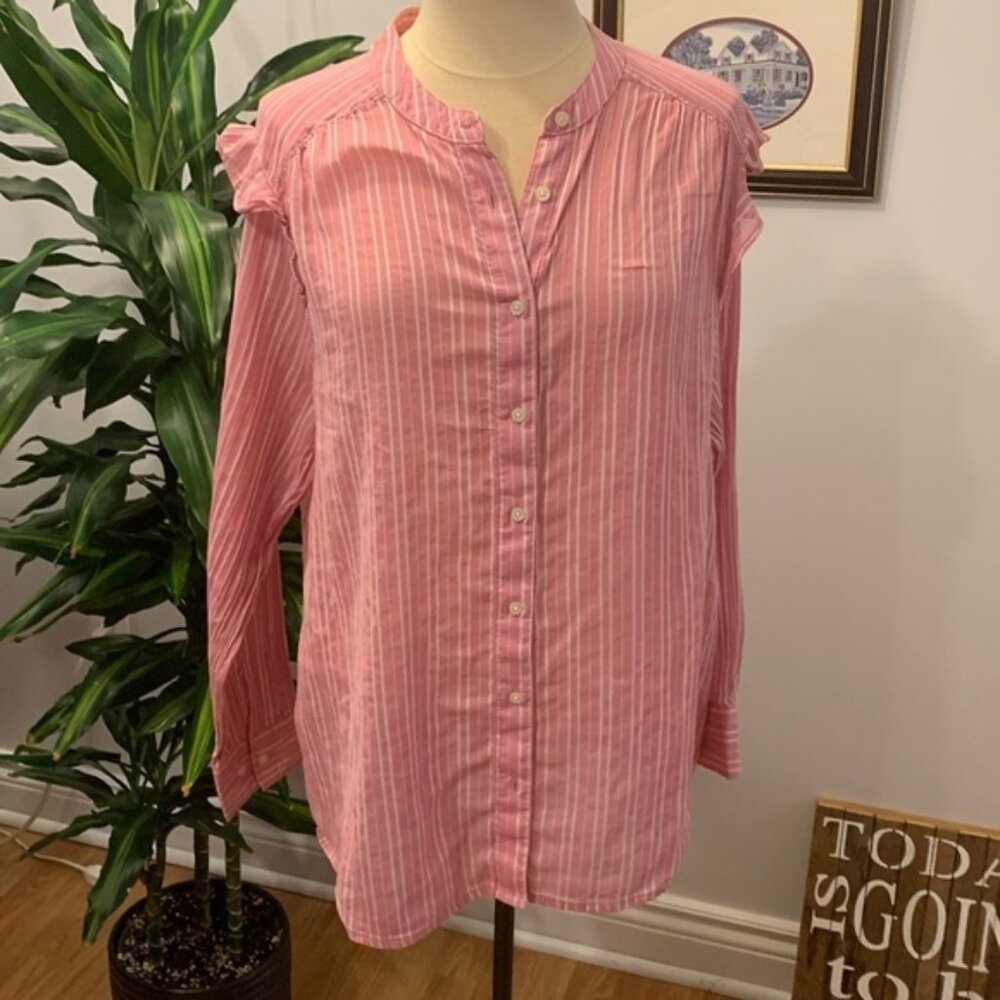Joe Fresh Stripped Button Front Shirt